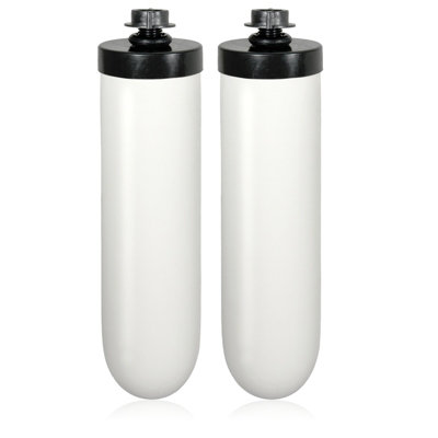Spares2Go Ceramic Gravity Water Filter Candle 7In Fits British Berkefeld Berkey (2 Pack) from B&Q