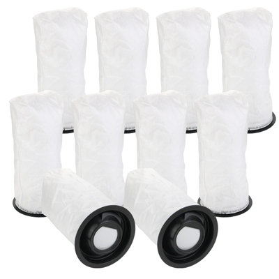 Spares2Go Quick Pod Bag For Henry Quick Vacuum Pet Pro Hetty For Numatic Nq100 Stick Hen100 Cordless Stick Cleaner X 10 from B&Q