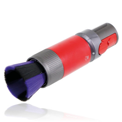 Spares2Go Soft Dusting Brush Scratch-Free For Vactechpro V15 Vacuum Cleaner Tool from B&Q