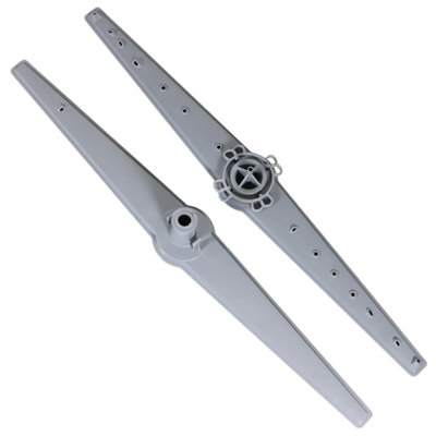 B&Q -  Upper And Lower Spray Arm For Logik Ldw60B22 Ldw60W22 Lid60W18 Lid60W22 Dishwasher