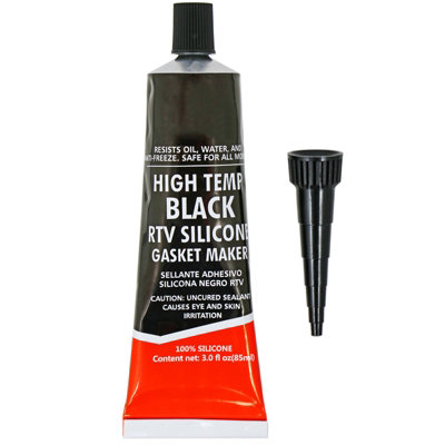 Spares2Go High Temperature Seal Heat Resistant Silicone Hi Temp Oven Glass Door Glue Sealant Exhaust from B&Q