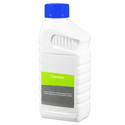 Spares2Go Central Heating Cleanser Concentrate Sludge Rust Debris Cleaner Radiator Liquid (500Ml Bottle) from B&Q