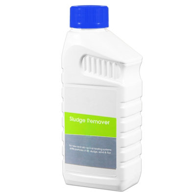 Spares2Go Central Heating Sludge Remover Concentrate Radiator Boiler Pipes Liquid (500Ml Bottle) from B&Q