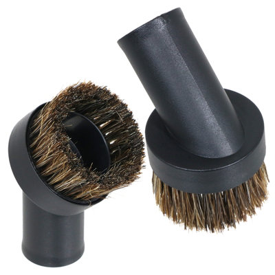 B&Q -  Round Horsehair Dusting Brush Tool For Numatic Henry Hetty Vacuum Cleaner (Pack Of 232mm)