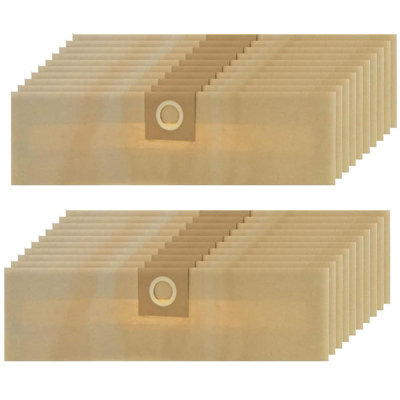 Spares2Go Paper Dust Bags For Wessex 18L 20L 15892 34501 Wet & Dry Vacuum Cleaner (Pack Of 20) from B&Q
