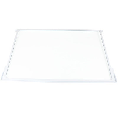 Spares2Go Glass Fridge Shelf With Trims For Caple Fridge Freezers 525 X 334mm from B&Q