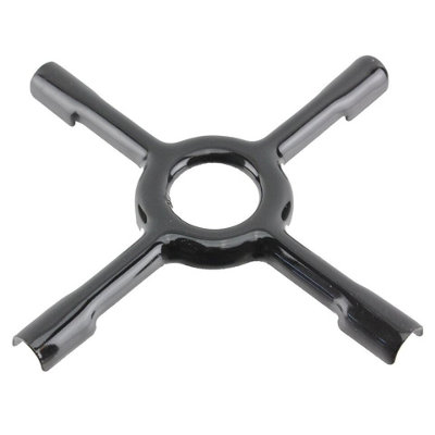 Spares2Go Universal Gas Hob Ceramic Pan Support Moka Trivet Pot Stand For Camping Stove Small 130mm from B&Q