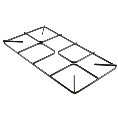 Spares2Go Hob Burner For Lamona Gas Pan Support Stand Oven Large Rack 455mm X 245mm from B&Q