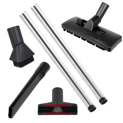 Spares2Go Chrome Extension Rod Tool Kit For Vytronix Bggc01 Cyl01 Pet01 Vtbc01 Vacuum (32mm) from B&Q