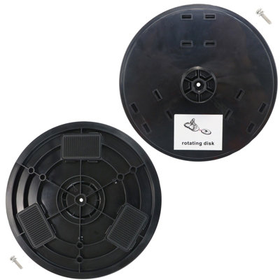 Spares2Go Left & Right Hand Spinner Rotating Discs For Bissell Spinwave Hard Floor Cleaner Mop from B&Q