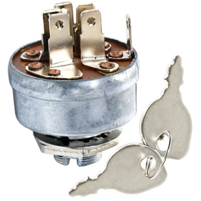 Spares2Go Ignition Switch For Countex Westwood Mtd 48798 44812900 2703 Ride On Lawnmower from B&Q