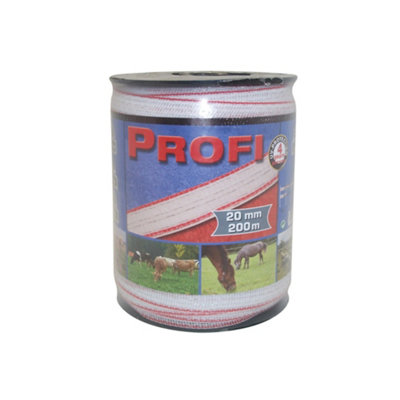 Profi Fencing Steel & Copper Wire Tape May Vary (200M X 20mm) from B&Q