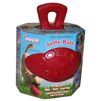 Jolly Pets Dual Jolly Ball Red (8 Inches)