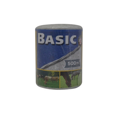 Basic Fencing Polywire White (500M) from B&Q