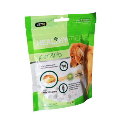Vetiq Healthy Treats Joint & Hip For Dogs & Puppies With Glucosamine May Vary (70G)