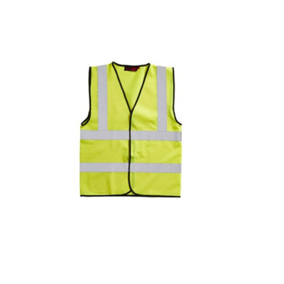 Blackrock Adults Hi-Vis Sleeveless Waistcoat Yellow (Xlarge) from B&Q