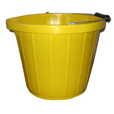 Trilanco Heavy Duty Bucket Yellow (3 Gallons) from B&Q