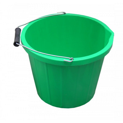 Prostable Water Bucket Green (3 Gallons) from B&Q