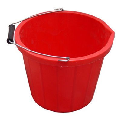 Prostable Water Bucket Red (3 Gallons) from B&Q