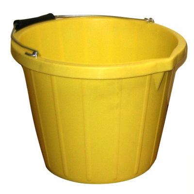 Prostable Water Bucket Yellow (3 Gallons) from B&Q