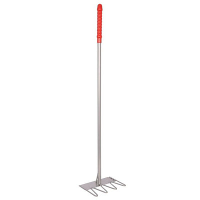 Red Gorilla Tubtrug Tidee Rake Red (80Cm) from B&Q