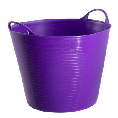 Red Gorilla Flexible Tubtrug Purple (Medium) from B&Q