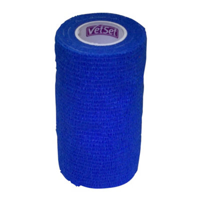 Wraptec Cohesive Bandage Blue (100mm) from B&Q