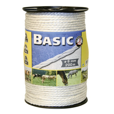Basic Fencing Rope With Steel Wires May Vary (200M) from B&Q
