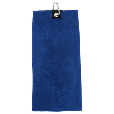 Towel City Microfibre Golf Towel Royal (One Size) from B&Q