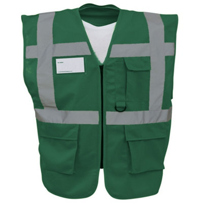 Yoko Hi-Vis Premium Executive/manager Waistcoat / Jacket from B&Q