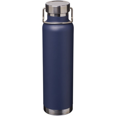 Avenue Thor Copper Vacuum Insulated Bottle Navy (27.2 X 7.2 Cm) from B&Q