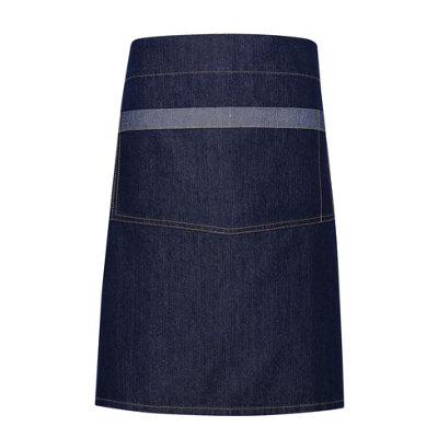 Premier Unisex Domain Contrast Denim Waist Apron from B&Q
