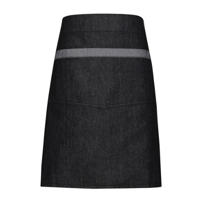Premier Unisex Domain Contrast Denim Waist Apron from B&Q