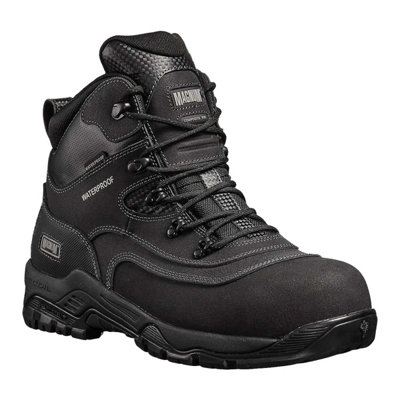 Magnum Mens Broadside 6.0 Industrial Sports Safety Boot Black (8 Uk) from B&Q