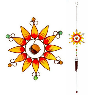 Something Different Orange Wind Chime Orange (One Size) from B&Q