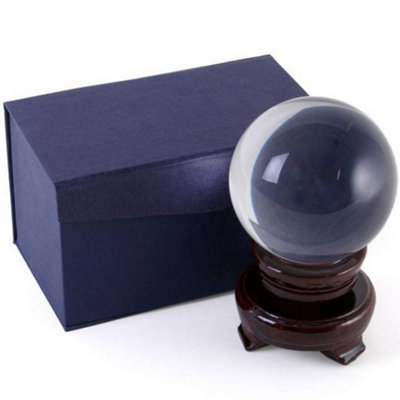 Something Different 8Cm Crystal Ball Transparent (One Size) from B&Q