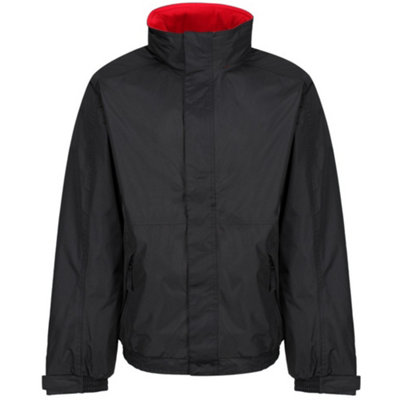 Regatta Professional Mens Waterproof Insulated Jacket Black/clic Red (3Xl) from B&Q