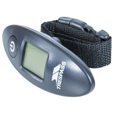 B&Q Tresp Allowance Digital Luggage Scale (One Size) Black