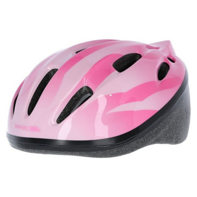 Trespass Childrens/kids Cranky Cycling Safety Helmet Pink (48/52Cm) from B&Q