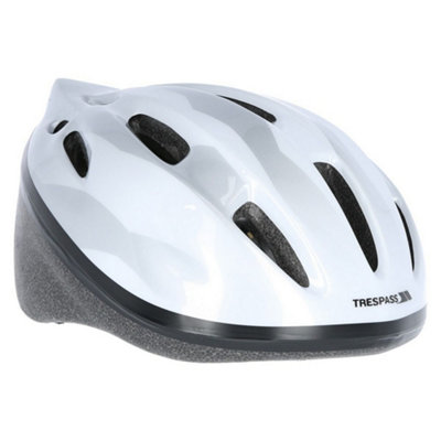 Trespass Childrens/kids Cranky Cycling Safety Helmet White (48/52Cm) from B&Q