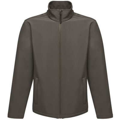 Regatta Professional Reid Mens Softshell Wind Resistant Water Repellent Jacket Seal Grey (Xl) from B&Q