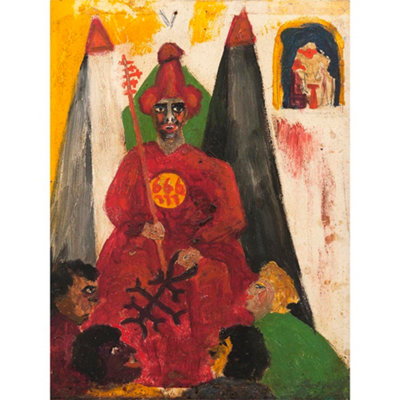 B&Q -  Unframed Wall Art Crowley The Hierophant12X16 Inch