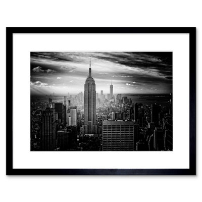 Artery8 Wall Art Print Asthoff New York City Framed 9X7 Inch from B&Q