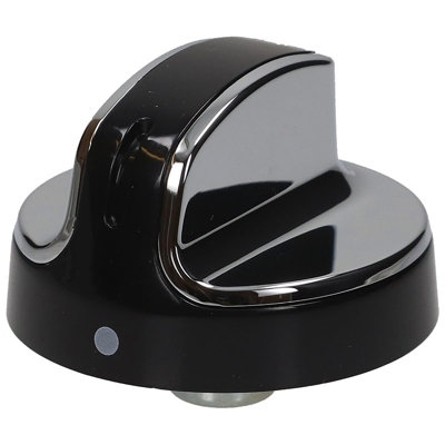 Stoves Hob Control KnobBlack / Chrome from B&Q