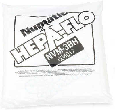 Kga Supplies Numatic Nvm-3Bh  Vacuum Cleaner Hepa-Flo Bags Pack Of 10 Bags from B&Q