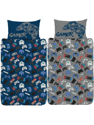 - Gamer Single Duvet Cover And Pillowcase Set
