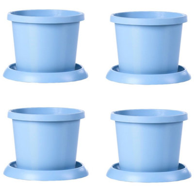 Garden Gear - Flowerpot - 4 Pack - Blue - Image 4