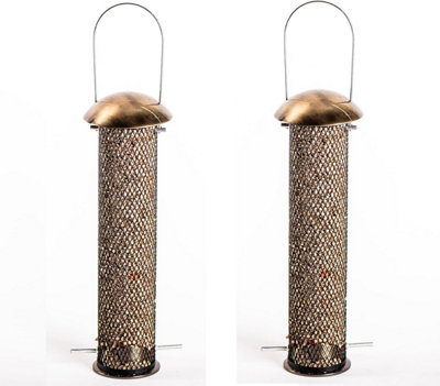 Garden Gear Happy Beaks Supreme Peanut & Sunflower Heart Feeder X2 from B&Q