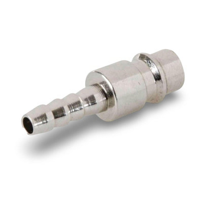 B&Q -   Male Euro Air Line Hose Fitting Connector Coupler Bayonet To Barb Hose End Tail 6mm