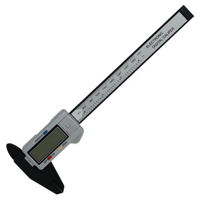 B&Q -   Digital Vernier Caliper 6Inch 150mm Digital Caliper With Large Lcd Display For ExteriorInterior And Depth Measurement